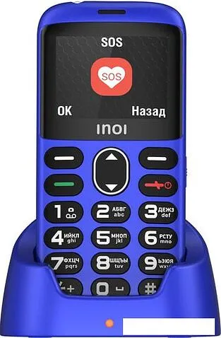Мобильный телефон Inoi 118B (синий)