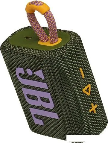 Беспроводная колонка JBL Go 3 (зеленый)