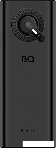 Кнопочный телефон BQ BQ-2458 Barrel L (черный/серебристый)