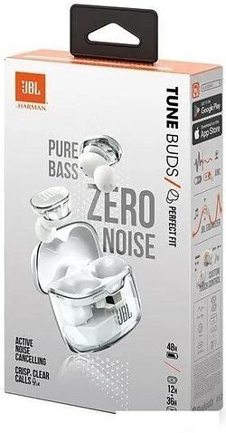Наушники JBL Tune Buds Ghost Edition (белый)