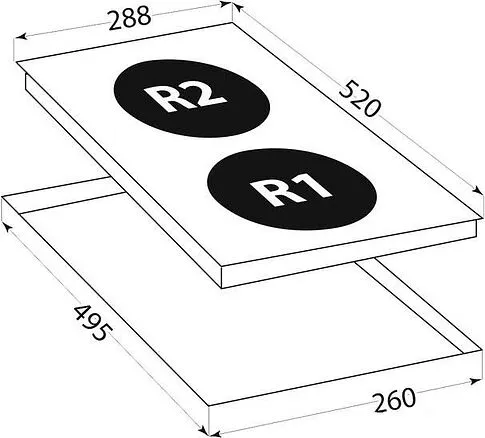 Варочная панель LEX EVI 320 BL [CHYO000179]