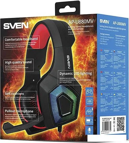 Наушники с микрофоном SVEN AP-U880MV