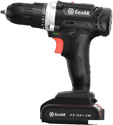 Дрель-шуруповерт БелАК БАК.53311 (с 2-мя АКБ, кейс)