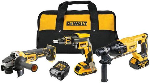 DeWalt DCK308DM (перфоратор, шуруповерт, болгарка, 2 АКБ, сумка) DeWalt DCK308DM (перфоратор, шуруповерт, болгарка, 2 АКБ, сумка)