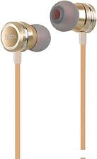 Наушники с микрофоном Hoco M16 (золотистый)