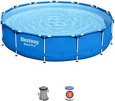 Каркасный бассейн Bestway Steel Pro 5612E (396x84) Каркасный бассейн Bestway Steel Pro 5612E (396x84)