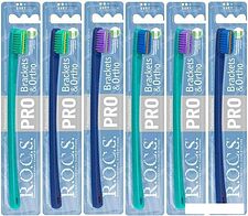 Зубная щетка R.O.C.S Pro Brackets & Ortho мягкая