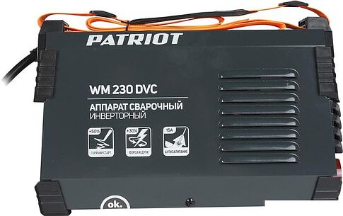 Сварочный инвертор Patriot WM 230DVС