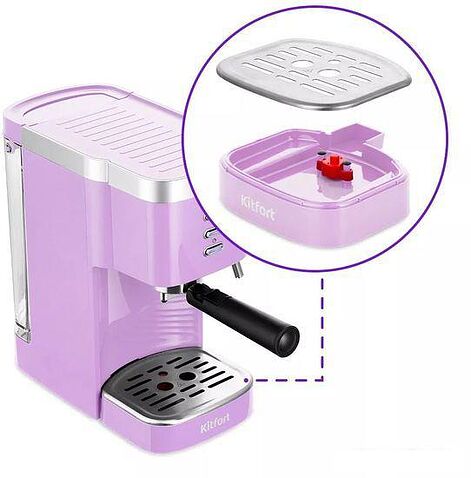 Рожковая помповая кофеварка Kitfort KT-7114-3