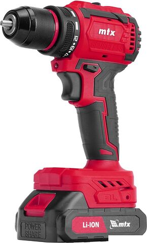 Дрель-шуруповерт MTX CDS-BL-20 (с 2-мя АКБ, кейс)