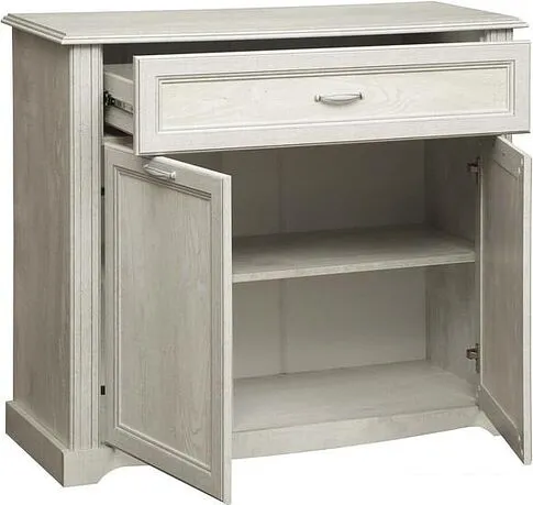 Комод Олмеко Сохо 32.13-02 (бетон пайн белый/Masa Decor)