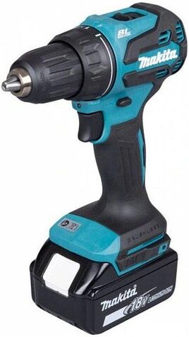 Ударная дрель-шуруповерт Makita DHP490F005 (с 1-им АКБ, кейс)