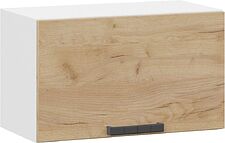 Шкаф навесной Трия Детройт 1В6Г (белый/дуб крафт золотой)