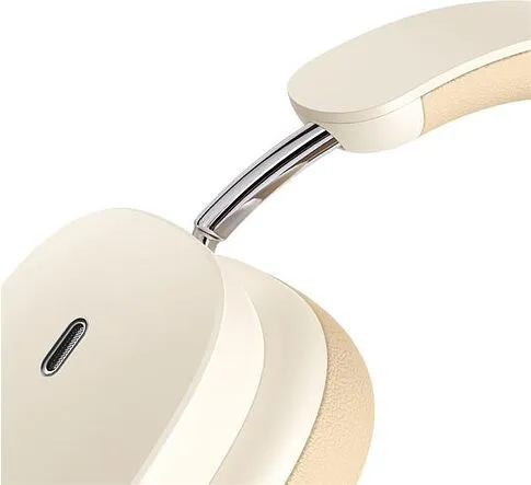 Наушники Baseus Bowie H1 Noise-Cancelling (бежевый)