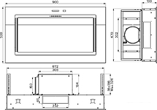 Кухонная вытяжка Faber C-Air KL A90 350.0615.705