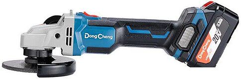 Угловая шлифмашина DongCheng DCSM03-125 Type FK (с 2-мя АКБ, кейс)