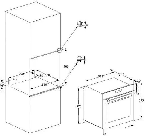 Электрический духовой шкаф BEKO BIE21302RBPS