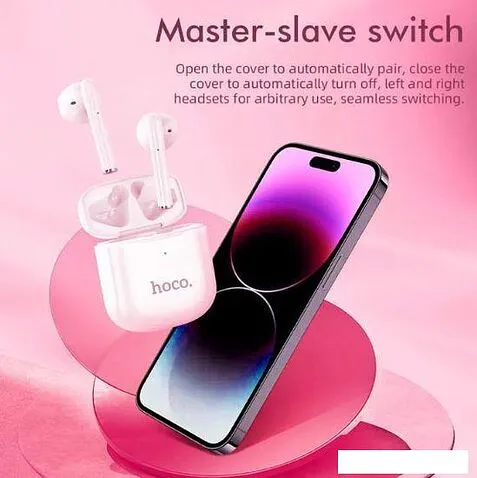 Наушники Hoco EW19 Plus (розовый)