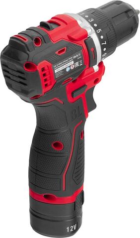 Дрель-шуруповерт MTX CDB-BL-12 (с 2-мя АКБ, кейс)