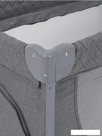 Манеж-кровать MOWbaby Play Plus RP102 (серый)