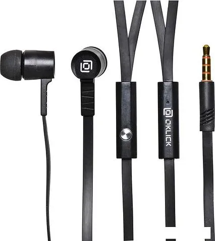 Наушники с микрофоном Oklick HS-S-220 (черный)