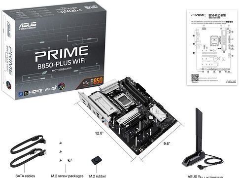 Материнская плата ASUS Prime B850-Plus WiFi