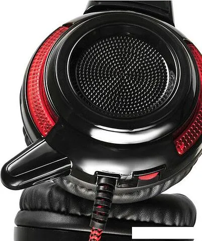 Наушники с микрофоном Oklick HS-G300 Armageddon (черный/красный)