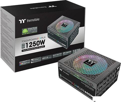 Блок питания Thermaltake Toughpower iRGB Plus 1250W Titanium TT Premium Edition PS-TPI-1250F3FDTE-1