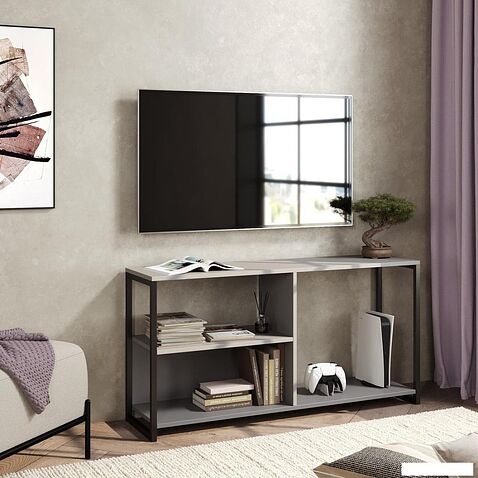 Тумба Mio Tesoro Codi Loft (серый/черный)