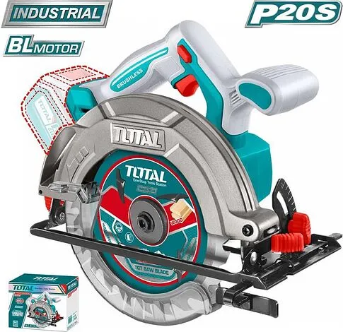 Дисковая (циркулярная) пила Total TSLI1652 (без АКБ)