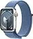 Умные часы Apple Watch Series 9 41 мм (алюминиевый корпус, серебристый/зимний синий, нейлоновый ремешок)