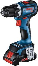 Дрель-шуруповерт Bosch GSR 18V-90 C Professional 06019K6006 (с 2-мя АКБ 5 Ач, кейс)