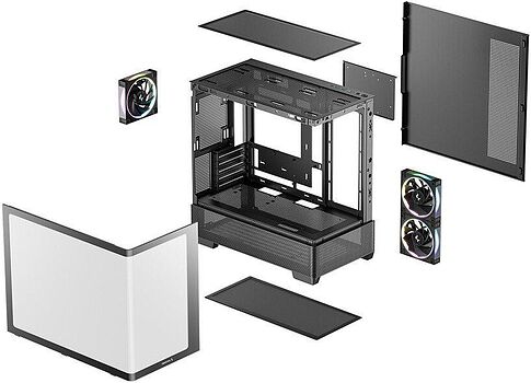 Корпус DeepCool CG380U 3F R-CG380U-BKAGM3-G