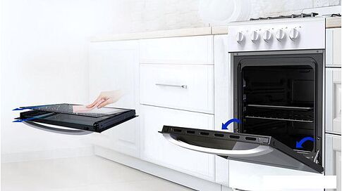 Кухонная плита Horizont GS-5001W