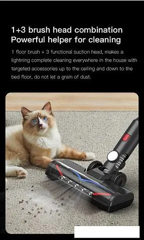 Пылесос Redkey Cordless Vacuum Cleaner P9 (черный)