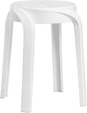 Табурет Woodville Слайвер (белый)