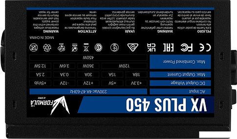 Блок питания Formula VX Plus 450