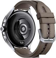 Умные часы Xiaomi Watch 2 Pro (серебристый, с коричневым кожаным ремешком, международная версия) Умные часы Xiaomi Watch 2 Pro (серебристый, с коричневым кожаным ремешком, международная версия)