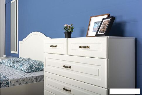 Комод Mobi Ливерпуль 10.103 (белый-ясень ваниль НМ-1012-100 ПВХ)