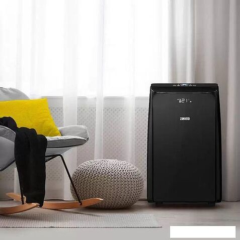 Мобильный кондиционер Zanussi Massimo Solar Black ZACM-09 NYK/N1