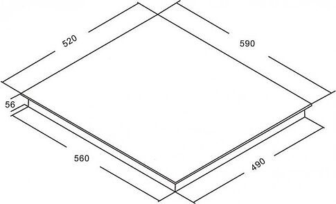 Варочная панель Akpo PIA 60 941 24FZ-1S BL