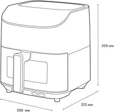 Аэрогриль (аэрофритюрница) Garlyn AG-500