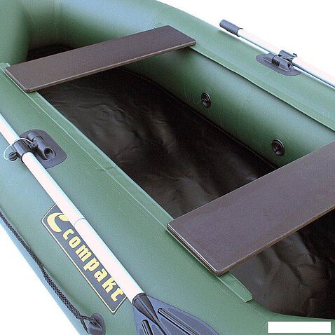 Гребная лодка Leader Boats Компакт 240 0082172 (зеленый)