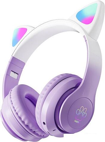 Наушники Miru Cat EP-W10 (сиреневый)