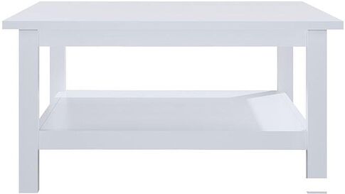 Журнальный столик Лузалес Кымор 90x90x47 (белый)