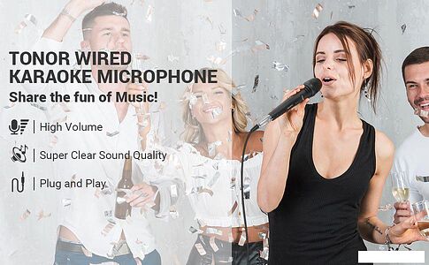 Проводной микрофон Tonor K1