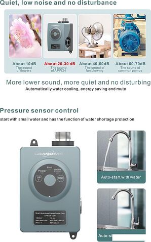 Установка повышения давления Grandfar APW24-18M