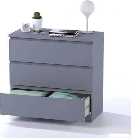 Комод Mio Tesoro Варма 3 (серый)