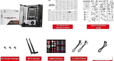 Материнская плата MSI MPG B650I Edge WiFi