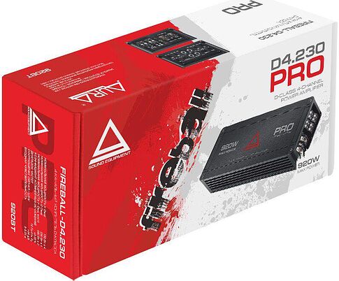 Автомобильный усилитель Aura Fireball-4.230 PRO